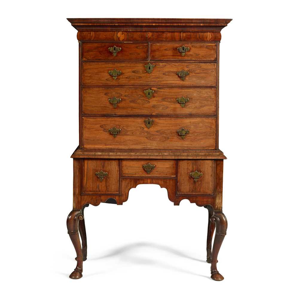 GEORGE I WALNUT CHEST-ON-STAND
EARLY