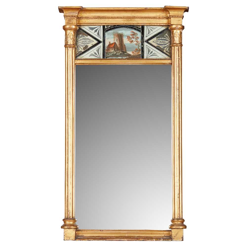 REGENCY GILTWOOD AND VERRE EGLOMISÉ