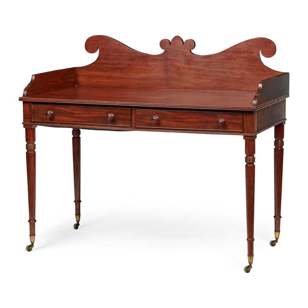 REGENCY MAHOGANY DRESSING TABLE EARLY 2cba2b