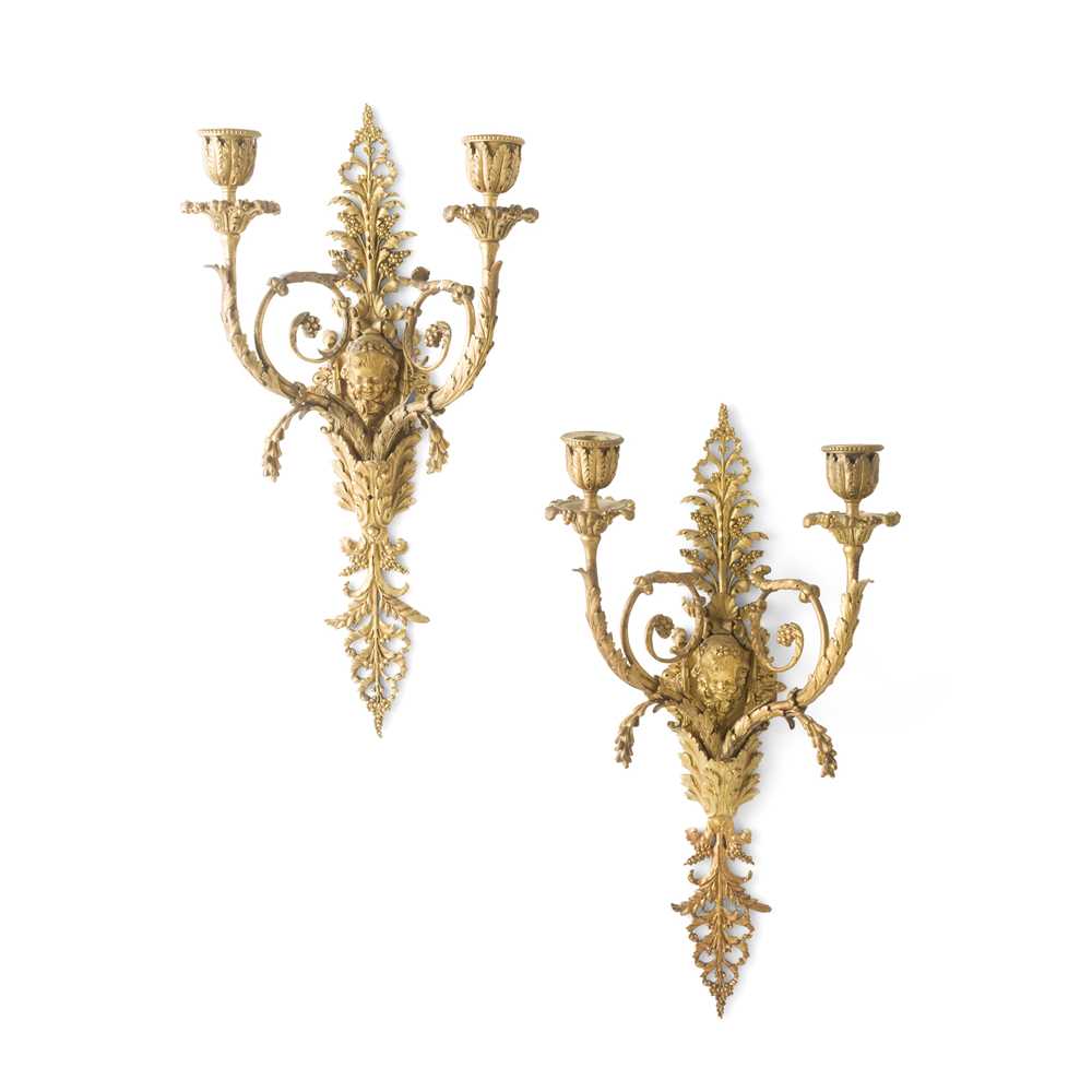 PAIR OF NEOCLASSICAL GILT BRONZE 2cba41