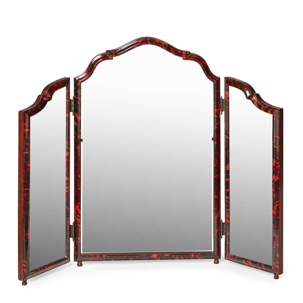 Y QUEEN ANNE STYLE RED TORTOISESHELL