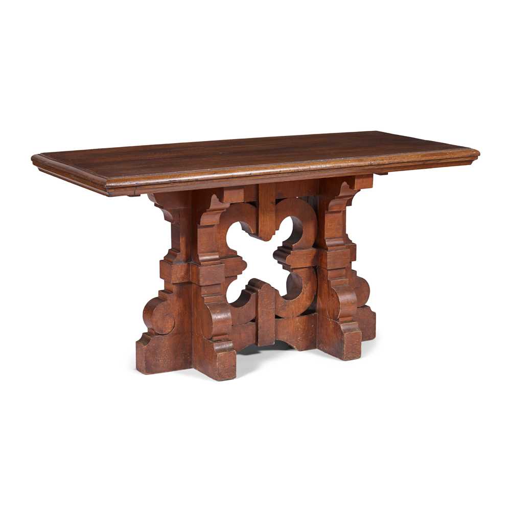 ENGLISH
GOTHIC REVIVAL CENTRE TABLE,