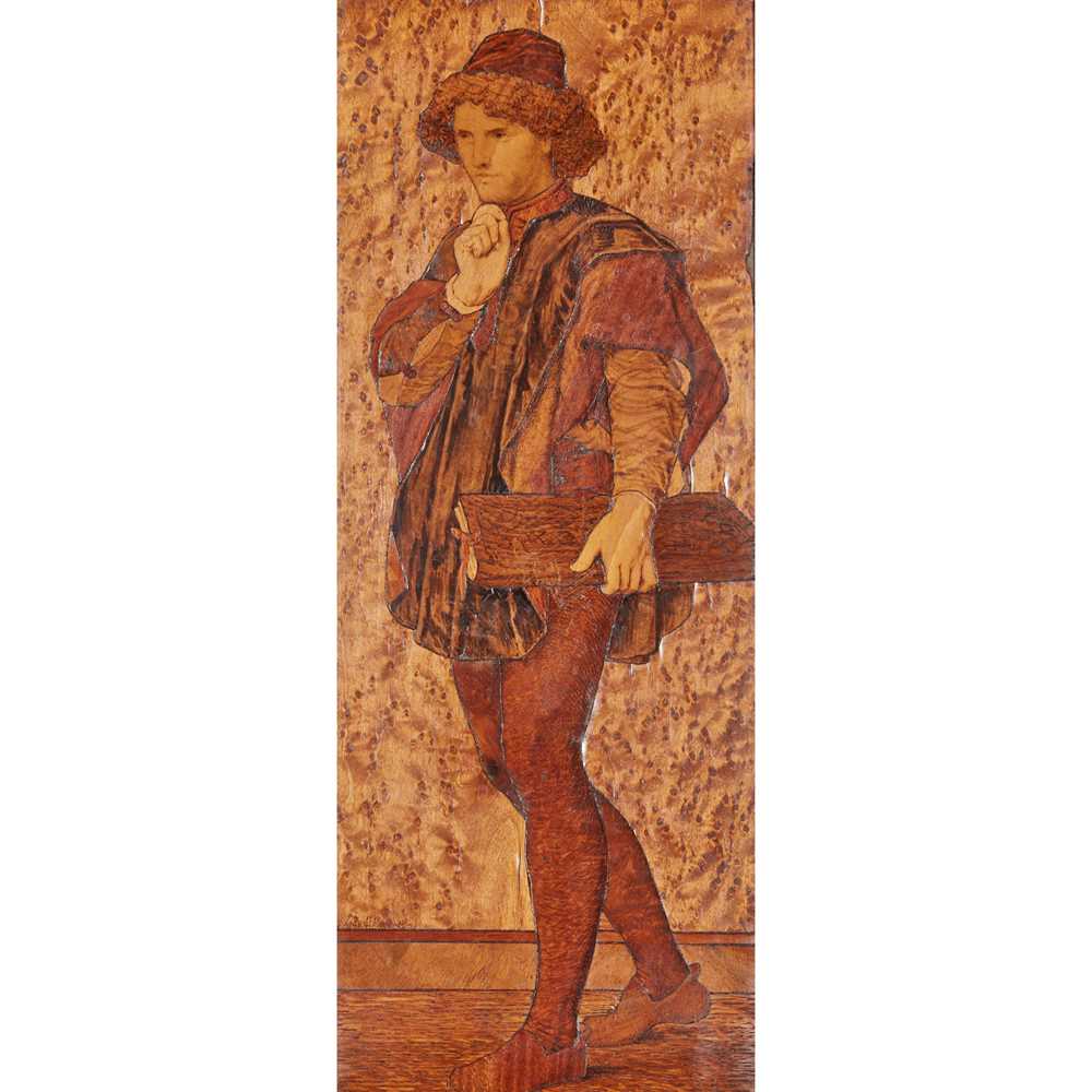 JAMES F.F. CAMM
ARTS & CRAFTS MARQUETRY