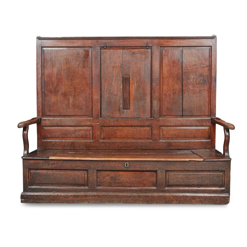 GEORGIAN OAK SETTLE
18TH CENTURY