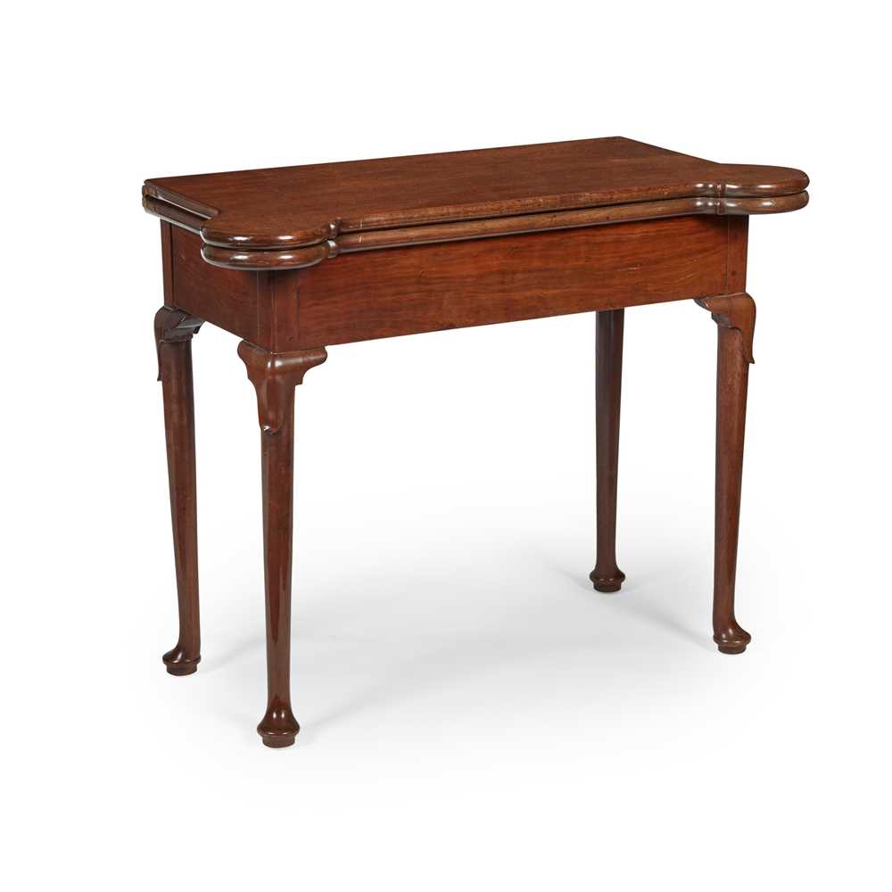 GEORGE II MAHOGANY CARD TABLE SECOND 2cbc5f