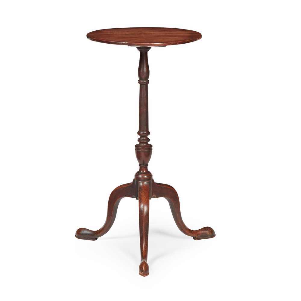 GEORGE III MAHOGANY TRIPOD WINE