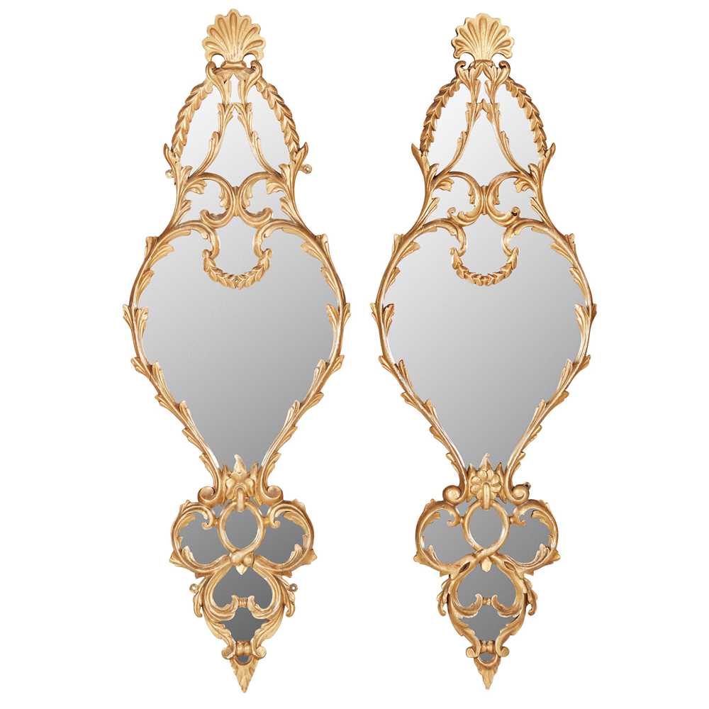 PAIR OF GEORGIAN STYLE GILTWOOD 2cbc97