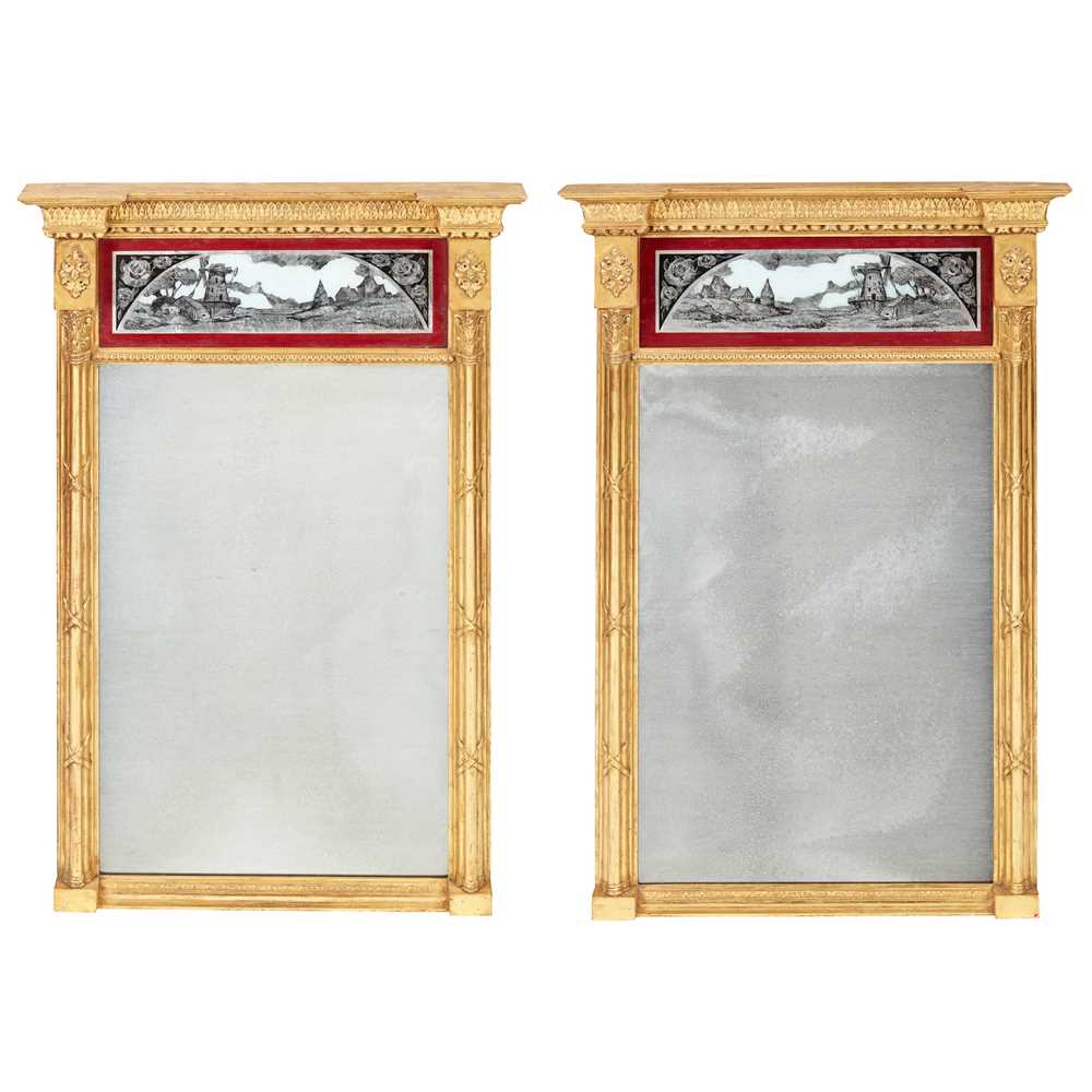 PAIR OF REGENCY STYLE GILTWOOD 2cbcd0