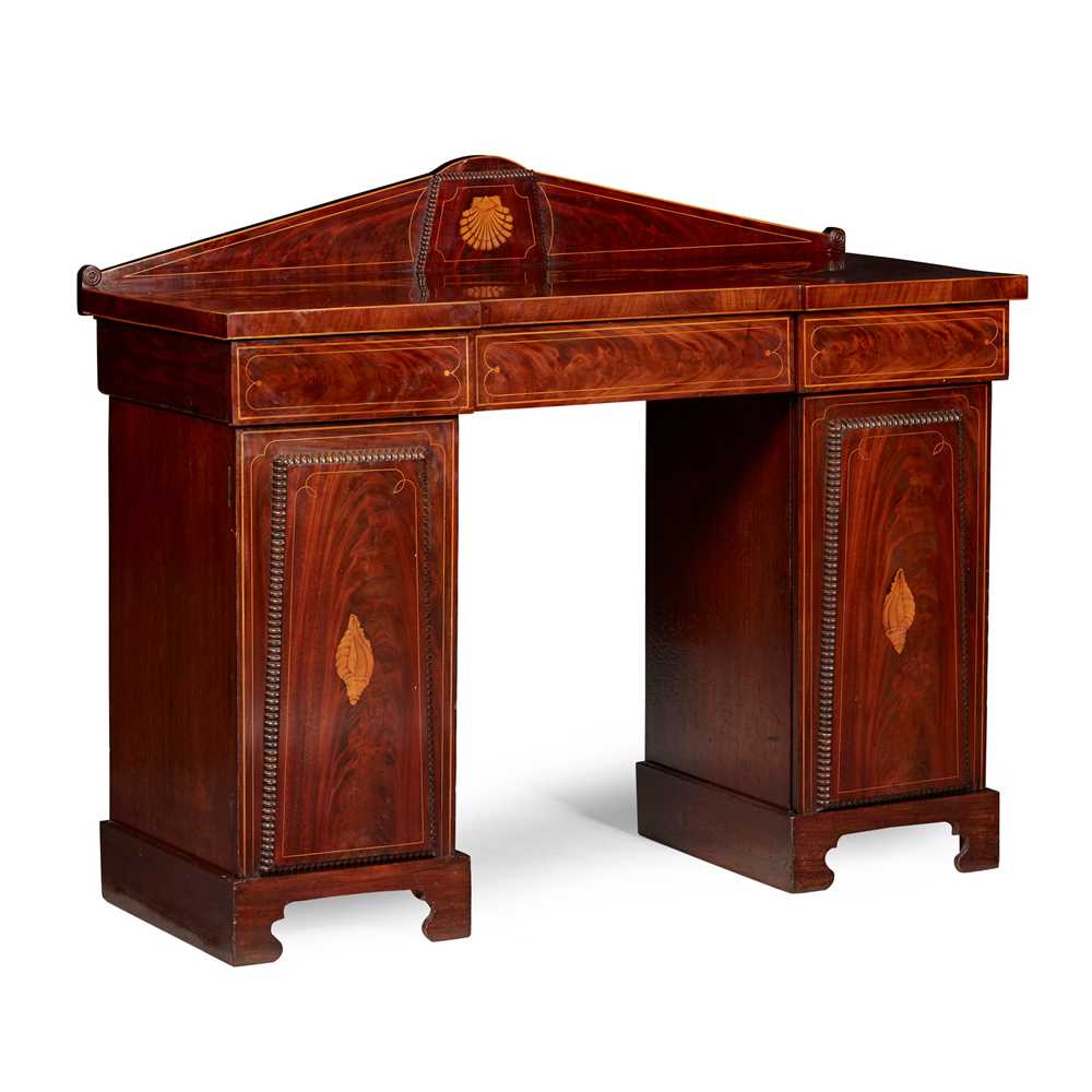 REGENCY MAHOGANY INLAID PEDESTAL 2cbce5