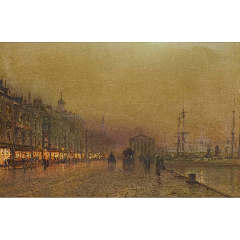 ? JOHN ATKINSON GRIMSHAW (BRITISH 1836-1893)
GREENOCK