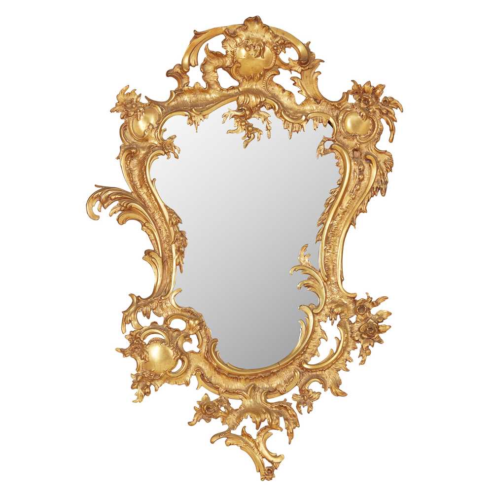 FRENCH ROCOCO STYLE GILT METAL