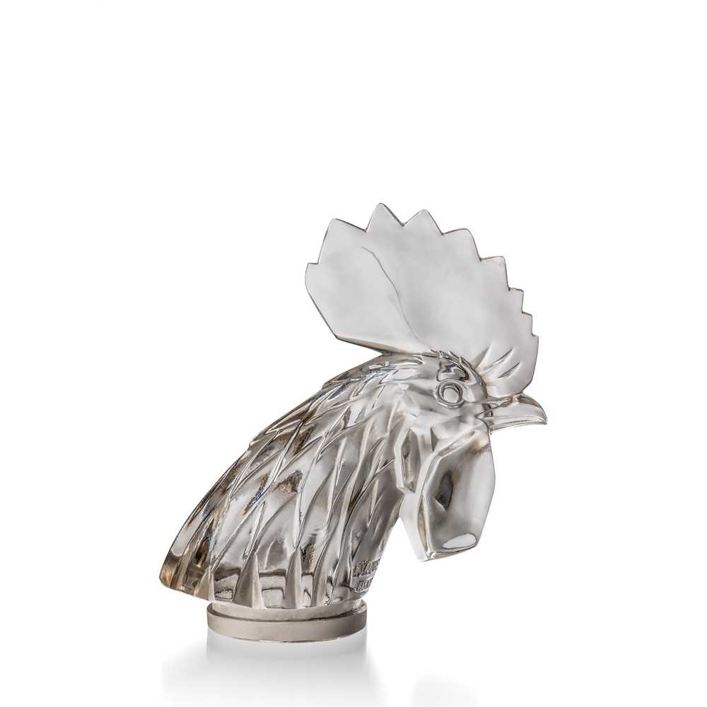 LALIQUE
TÊTE DE COQ CAR MASCOT executed