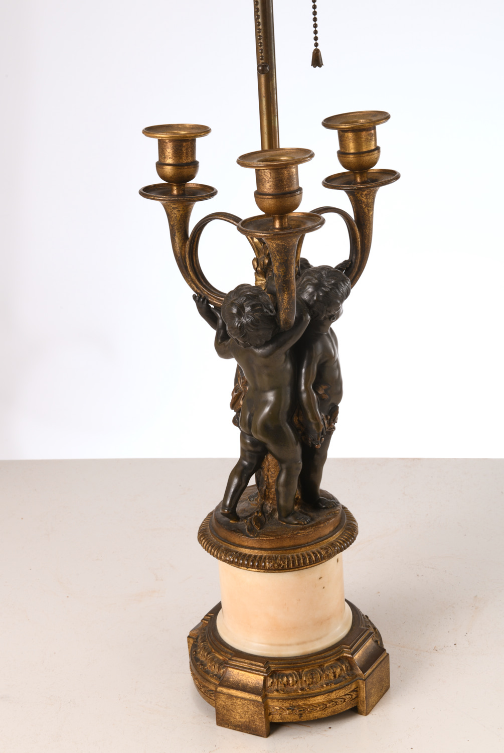 MANNER OF CLODION BRONZE CANDELABRUM 2cec48