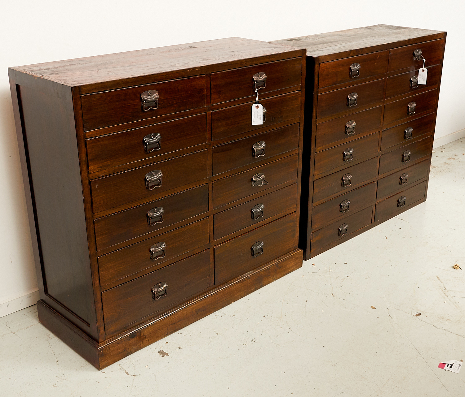 (2) CONTEMPORARY COLLECTORS CHESTS