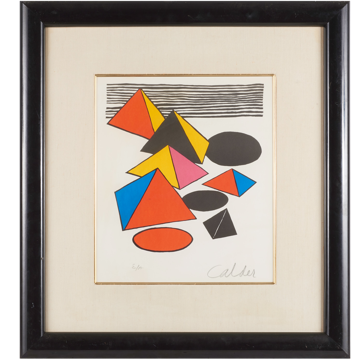 ALEXANDER CALDER STYLE LITHOGRAPH 2cedec