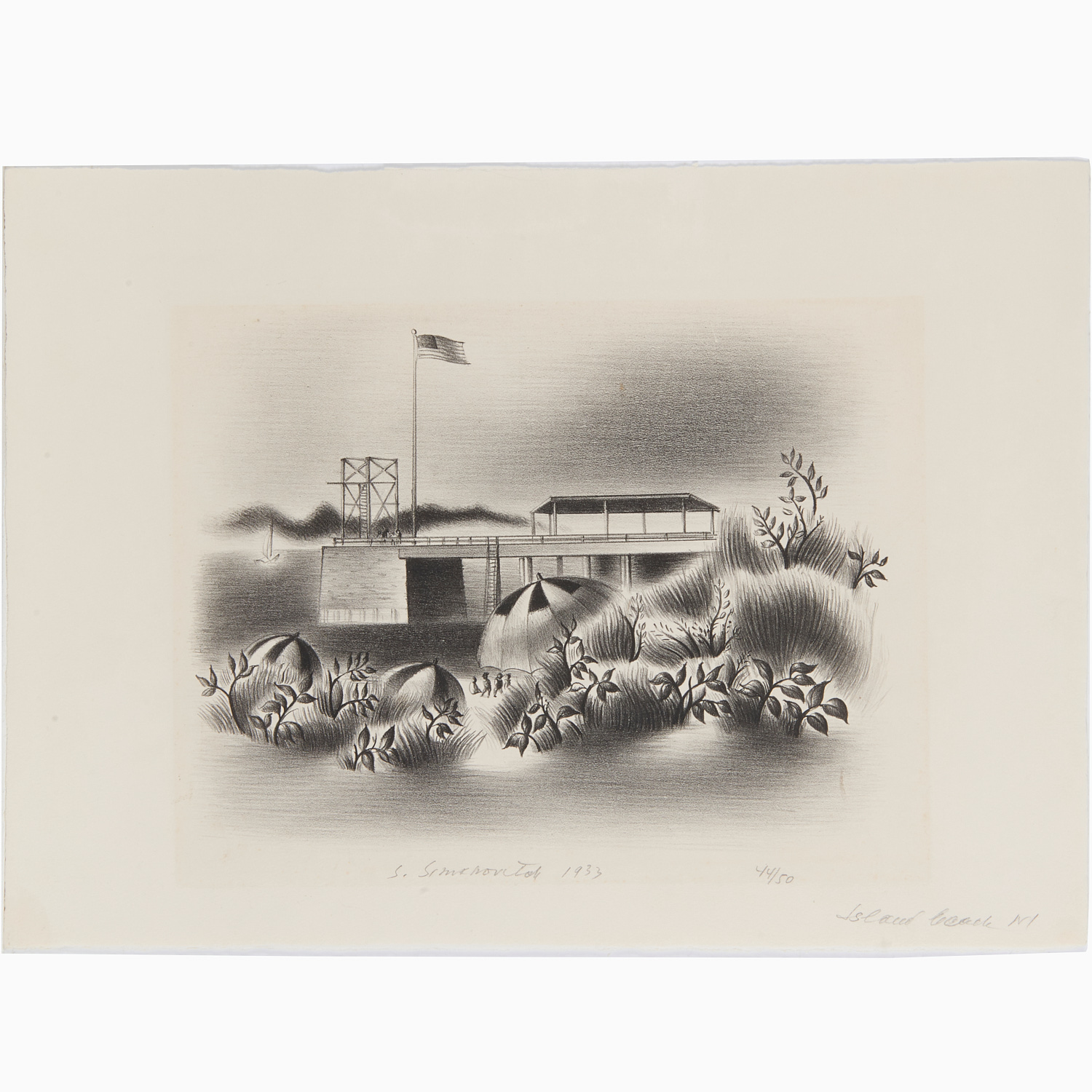 SIMKA SIMKHOVITCH LITHOGRAPH Simka 2ceea2