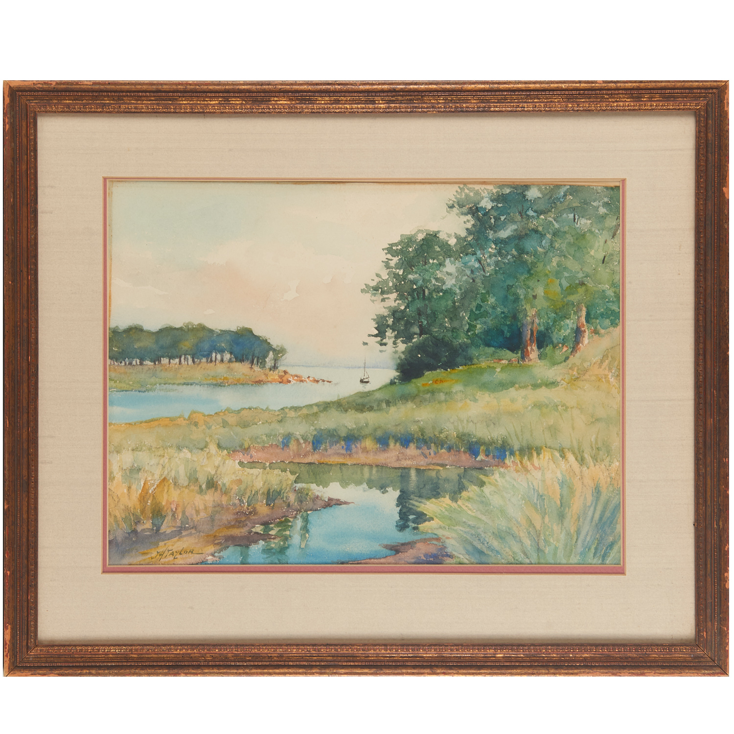 J H TAYLOR WATERCOLOR J H  2cef51