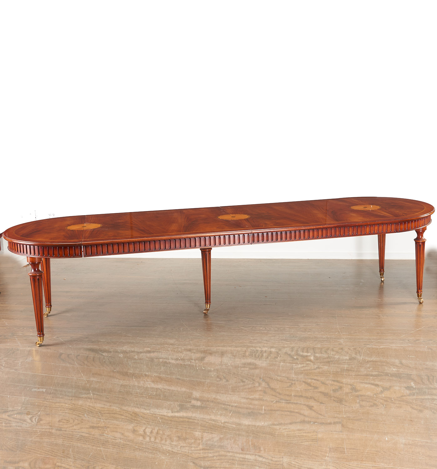 LOUIS XVI STYLE MAHOGANY EXTENSION 2cf01a