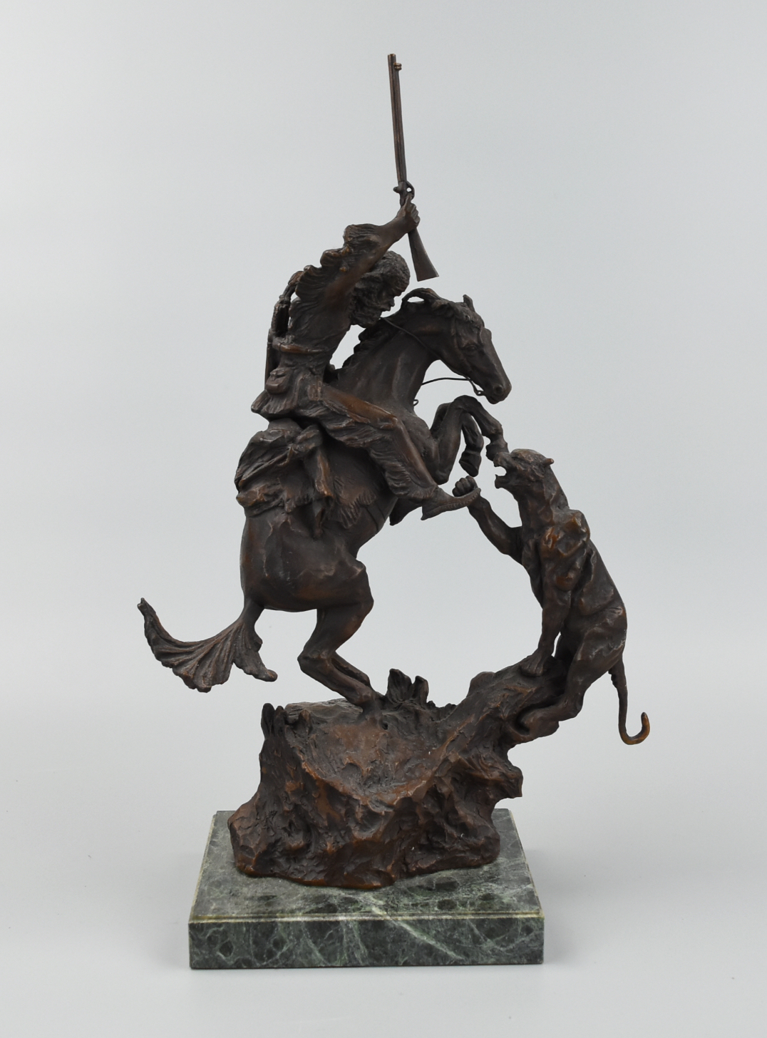 BRONZE SCULPTURE AFTER REMINGTON 2cf113