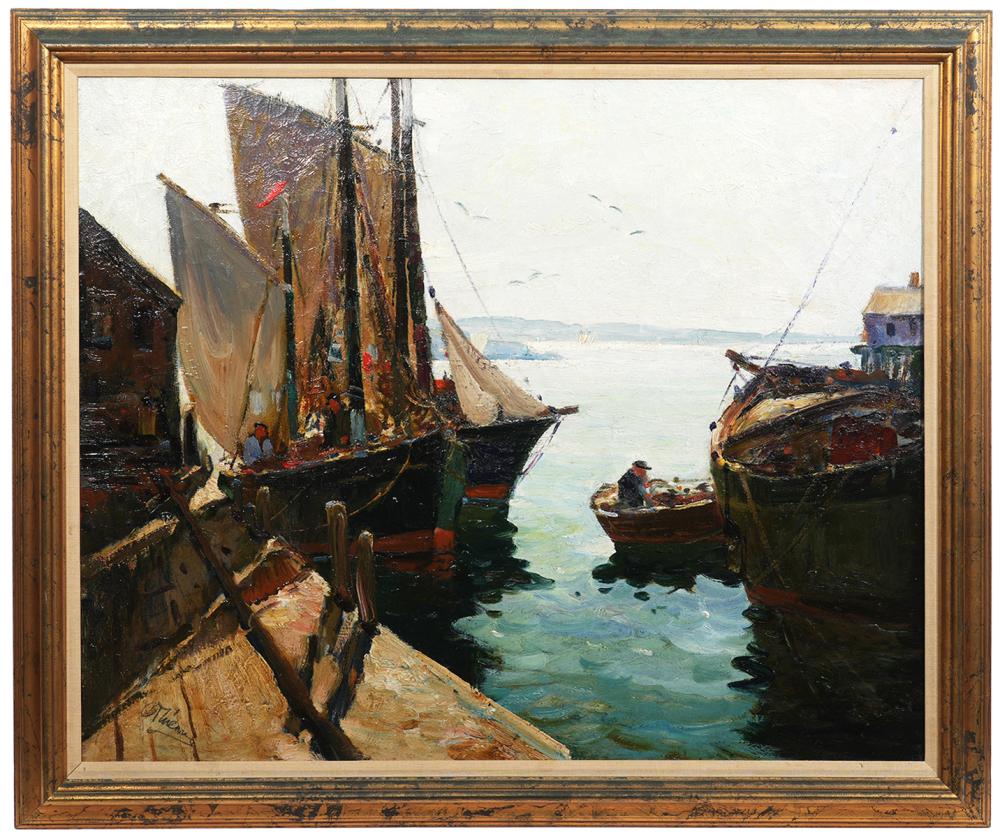 ANTHONY THIEME NETS SAILS OIL 2cf1d9