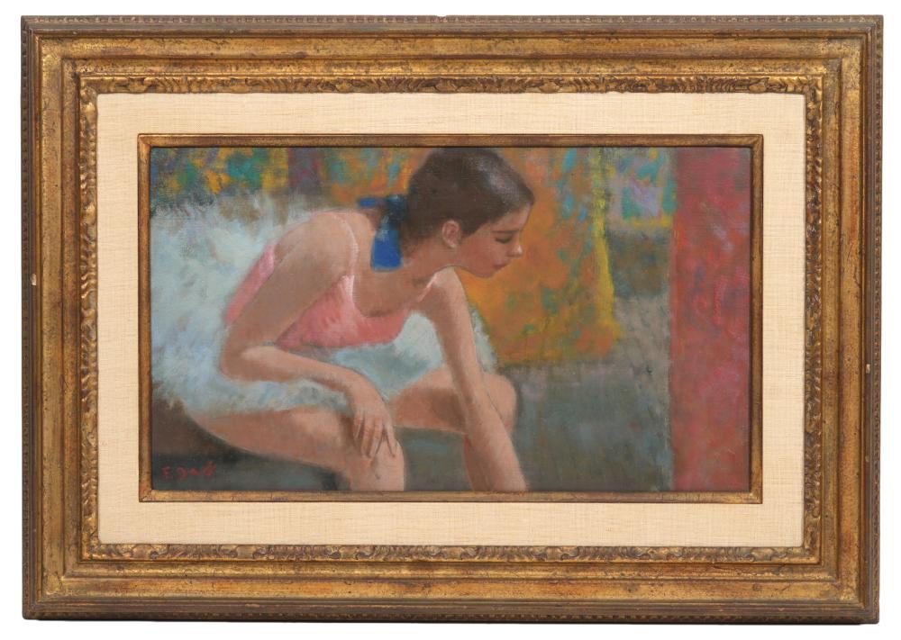 FRANCOIS GALL THE BALLERINA OIL 2cf2bd