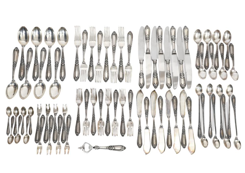 72 PC. BUCCELATI 'ESTEVAL' STERLING