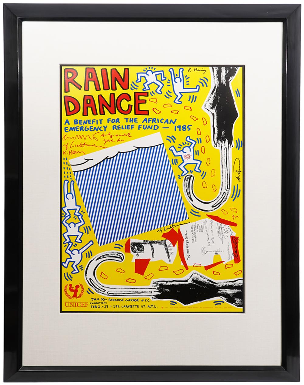 AFTER KEITH HARING RAIN DANCE  2cf3e0