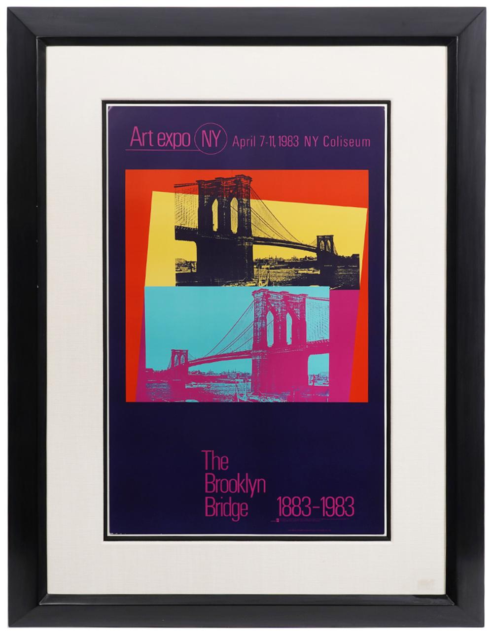 AFTER ANDY WARHOL BROOKLYN BRIDGE  2cf3e1