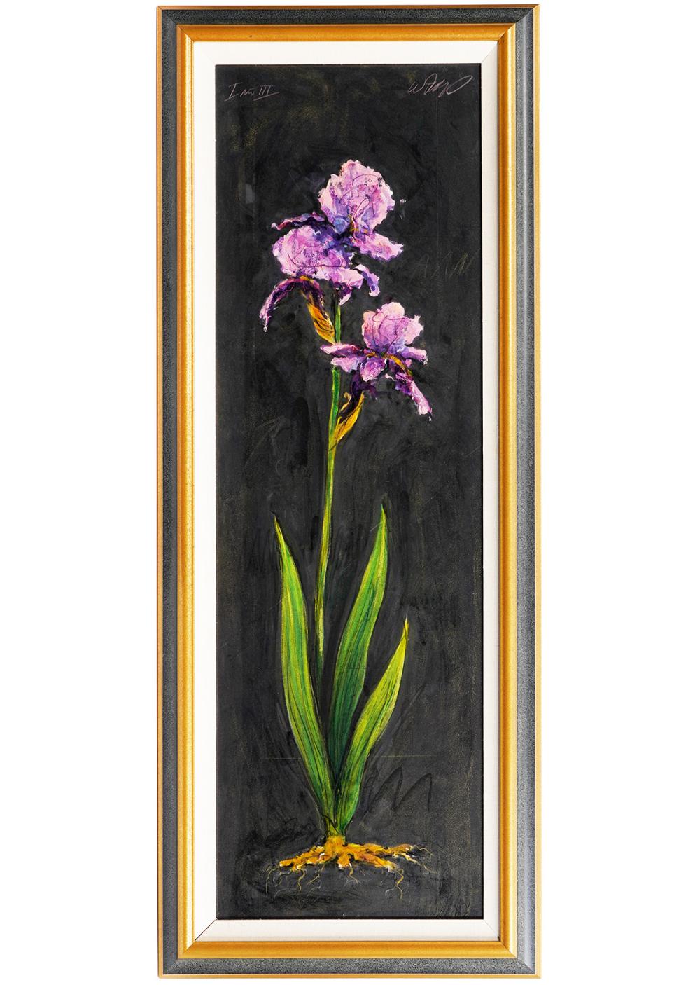 WILLIAM DUNLAP PAINTING 'IRIS III'