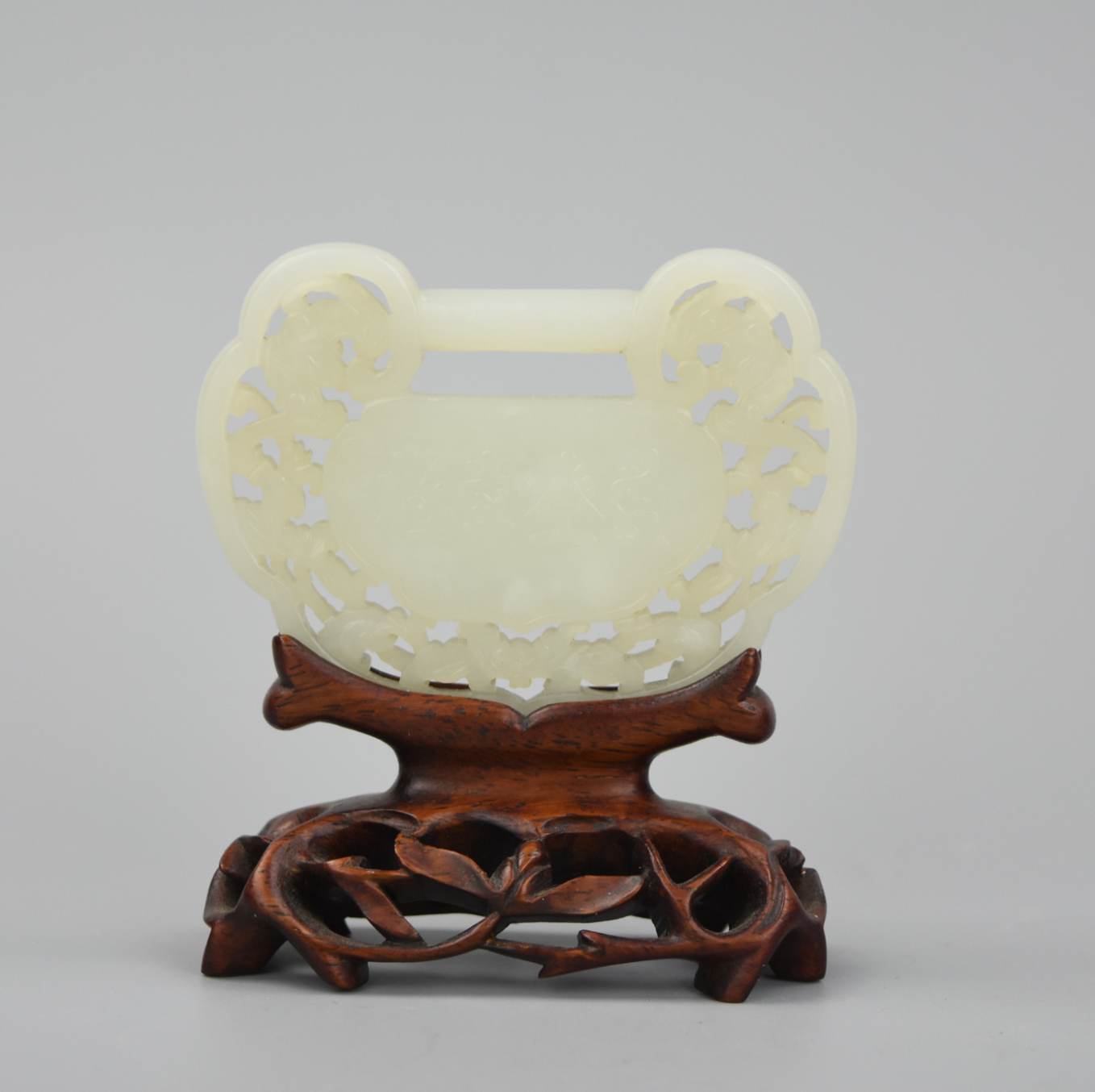 CHINESE JADE RUYI HEAD CARVING 2cf472