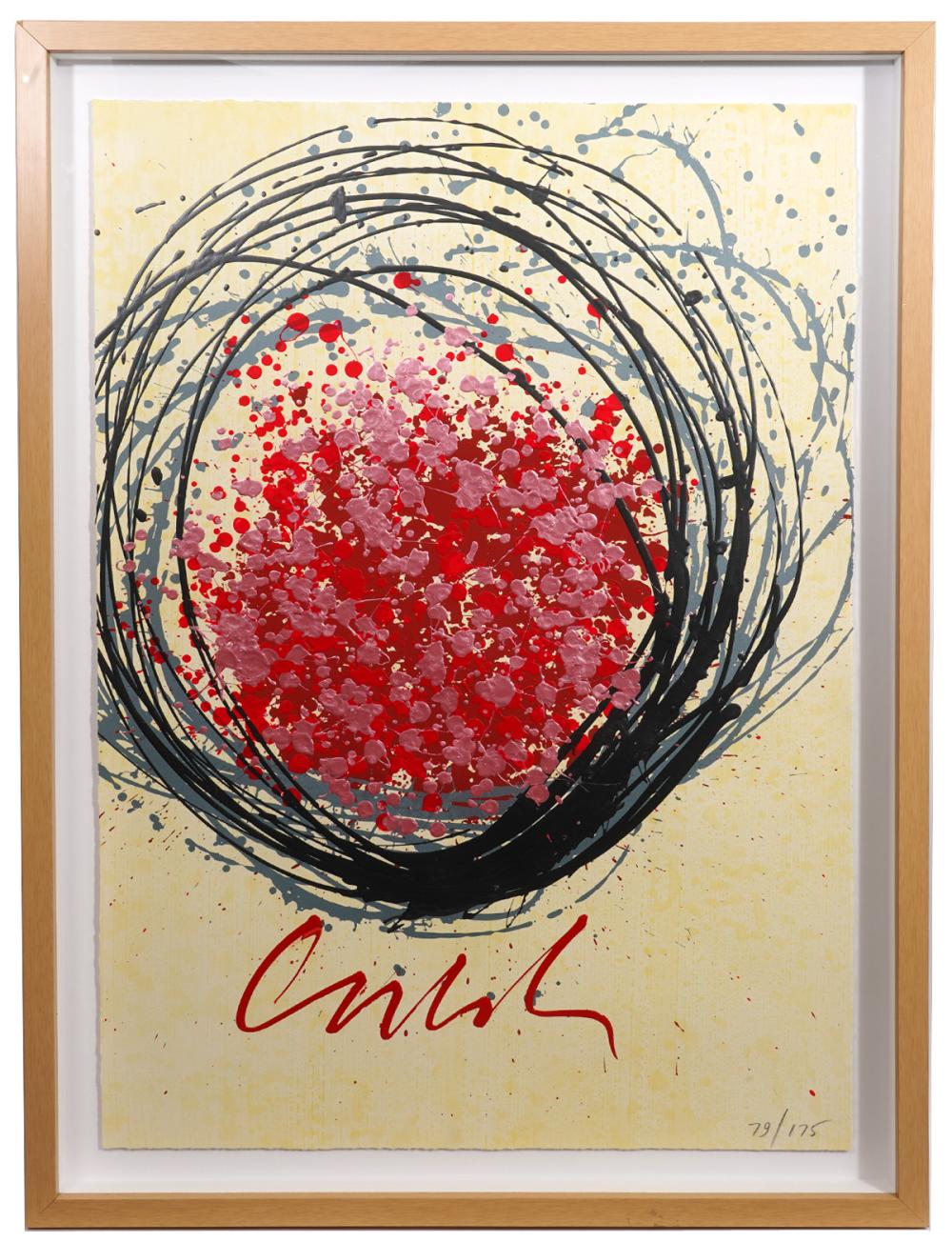 DALE CHIHULY FREE FLOAT LITHOGRAPH 2cf580