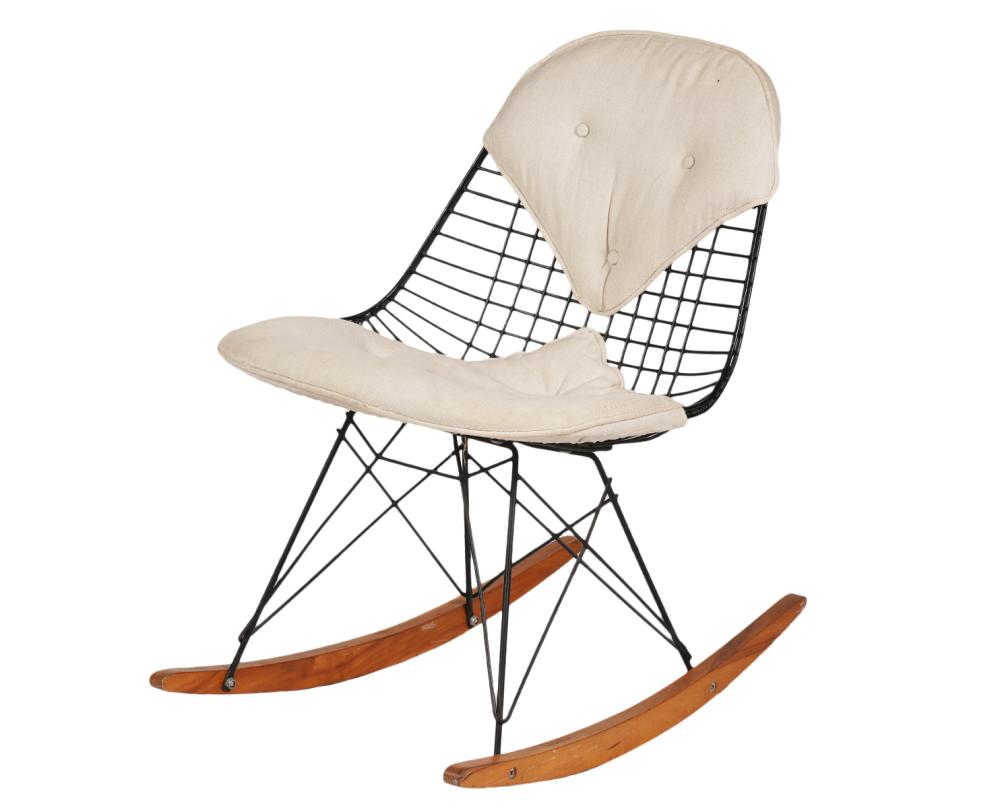 EAMES RKR WIRE ROCKING CHAIREarly 2cf938
