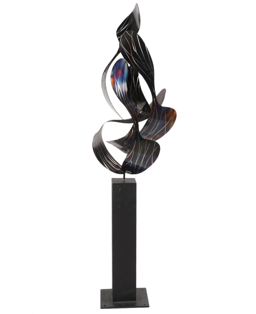 CURTIS JERE KINETIC METAL SCULPTURE