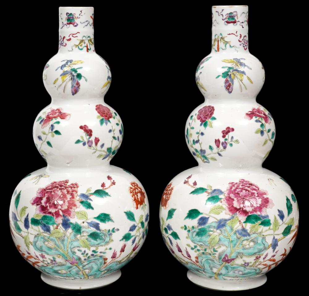 PAIR OF CHINESE PORCELAIN ENAMEL 2cf964