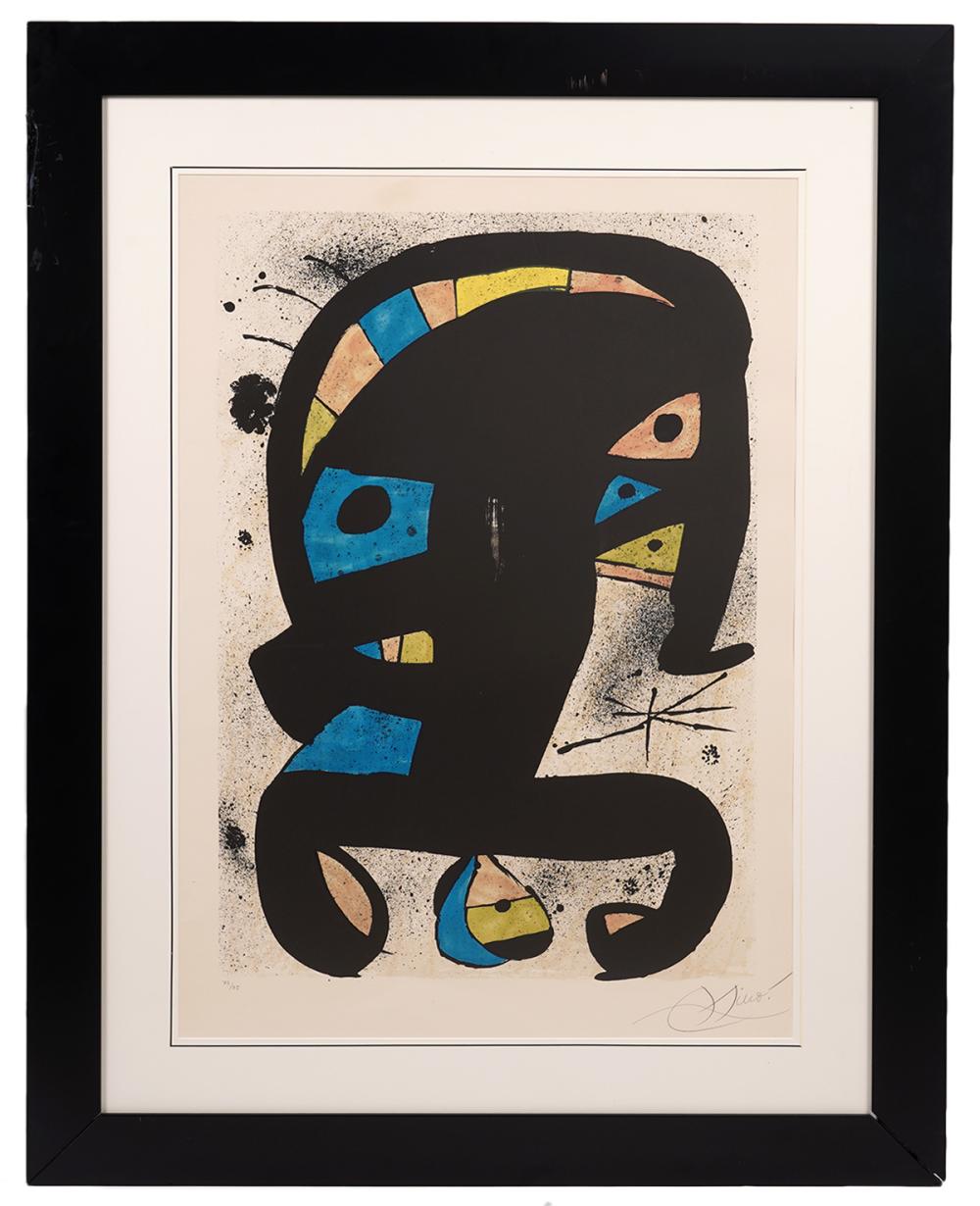 JOAN MIRO COLOR LITHOGRAPH EL 2cfb8e