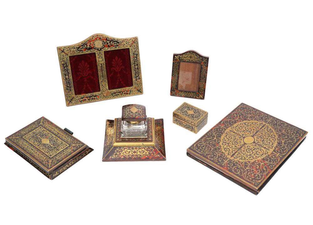 ASPREY LONDON BOULLE MARQUETRY