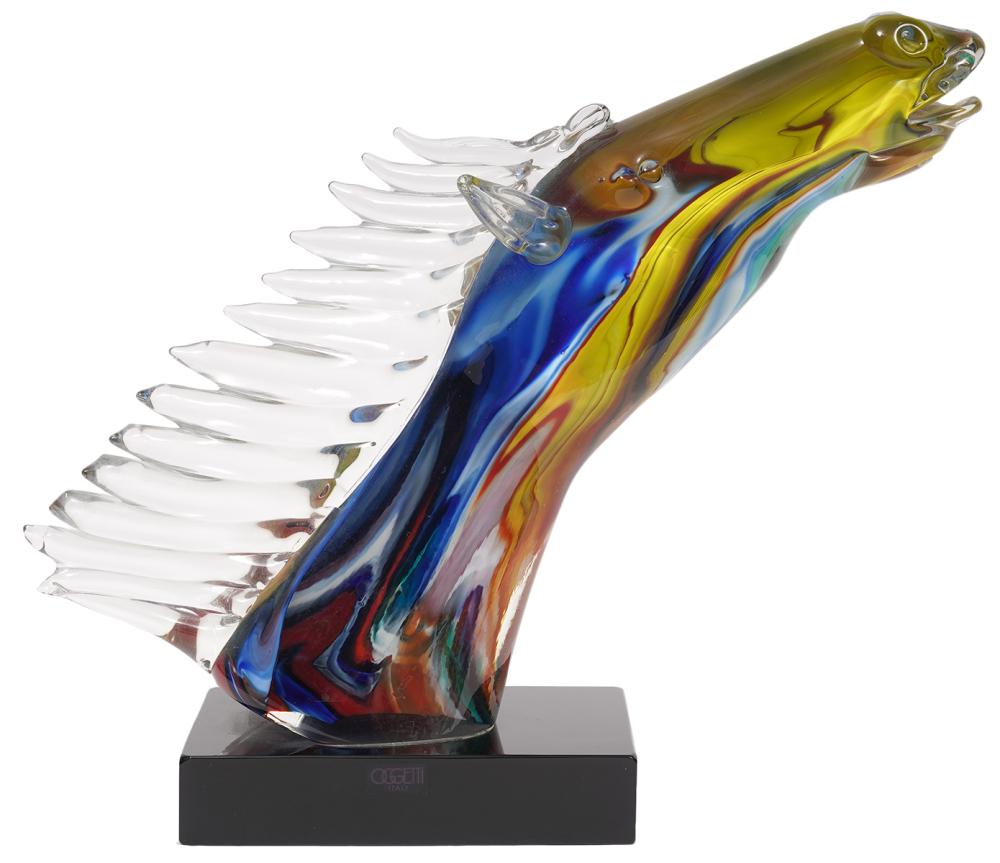 OGGETTI MURANO GLASS ITALIAN HORSE 2cffda