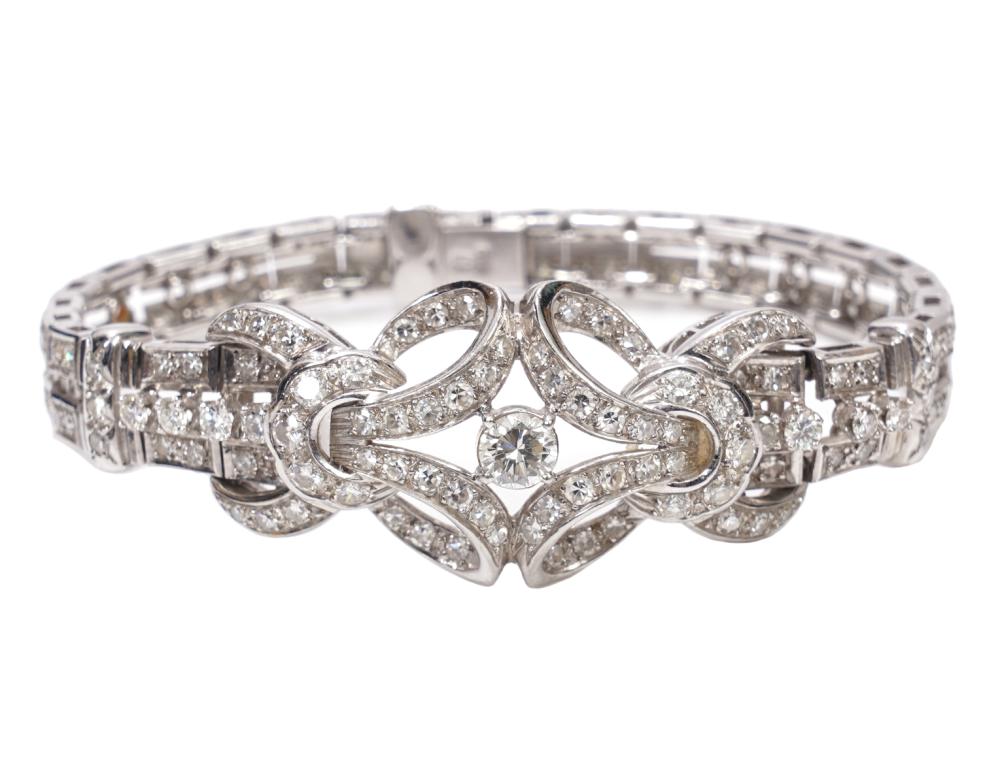 PLATINUM DIAMOND BRACELET 4 00 2d00d6