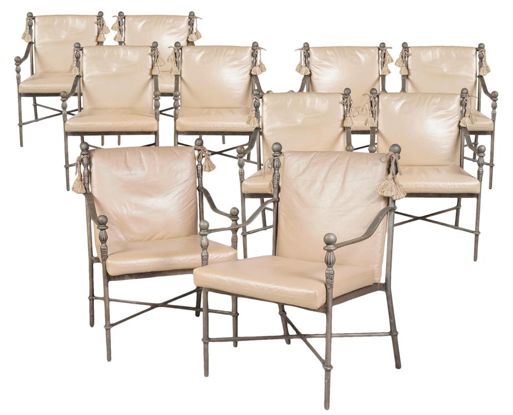 10 MICHAEL TAYLOR MONTECITO DINING CHAIRSSet