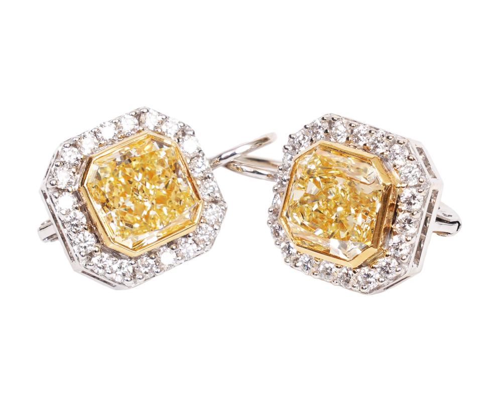 18K GOLD RADIANT CUT DIAMOND 2d00fd