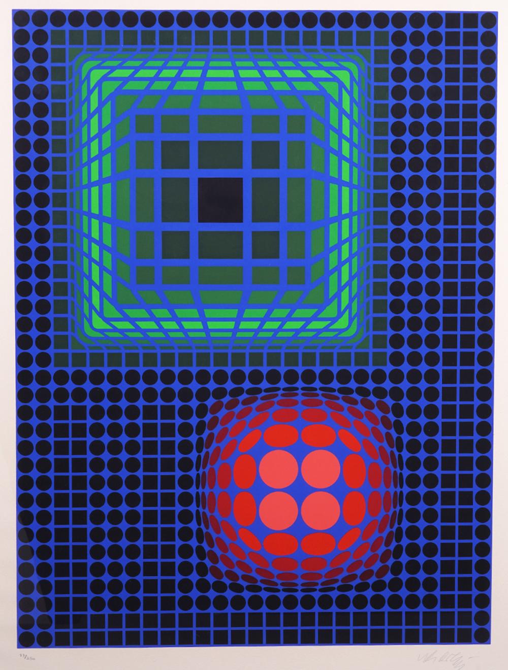 VICTOR VASARELY LIMITED EDITION 2d018b