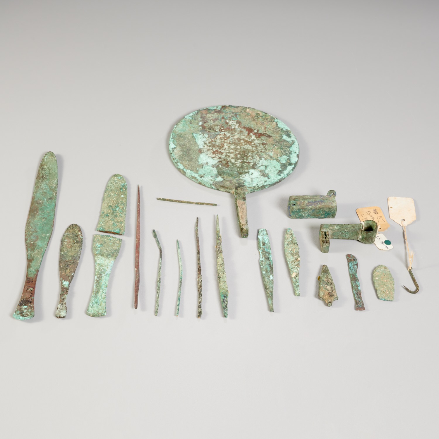 ANCIENT ROMAN BRONZE TOOLS & FRAGMENTS,