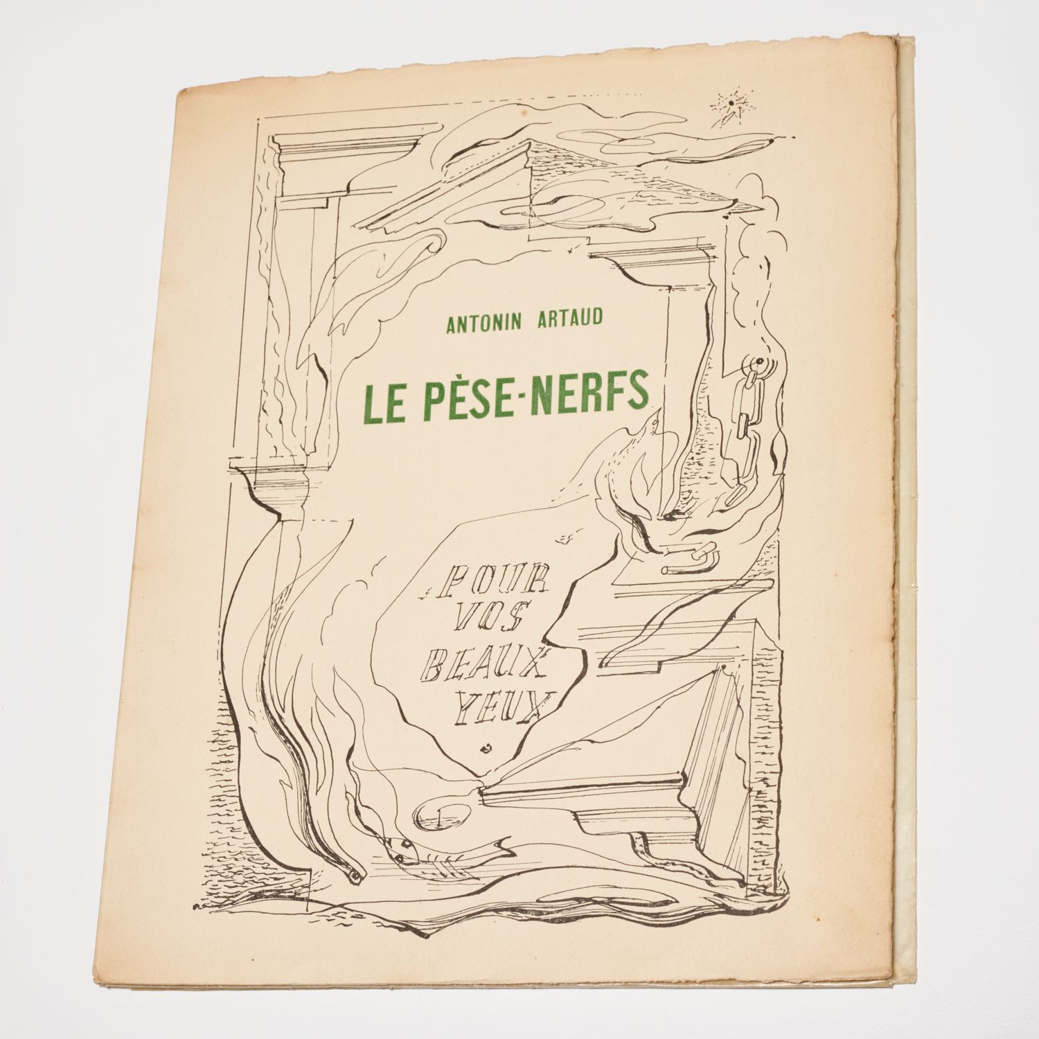ANTONIN ARTAUD, LE PESE-NERFS, 1925,
