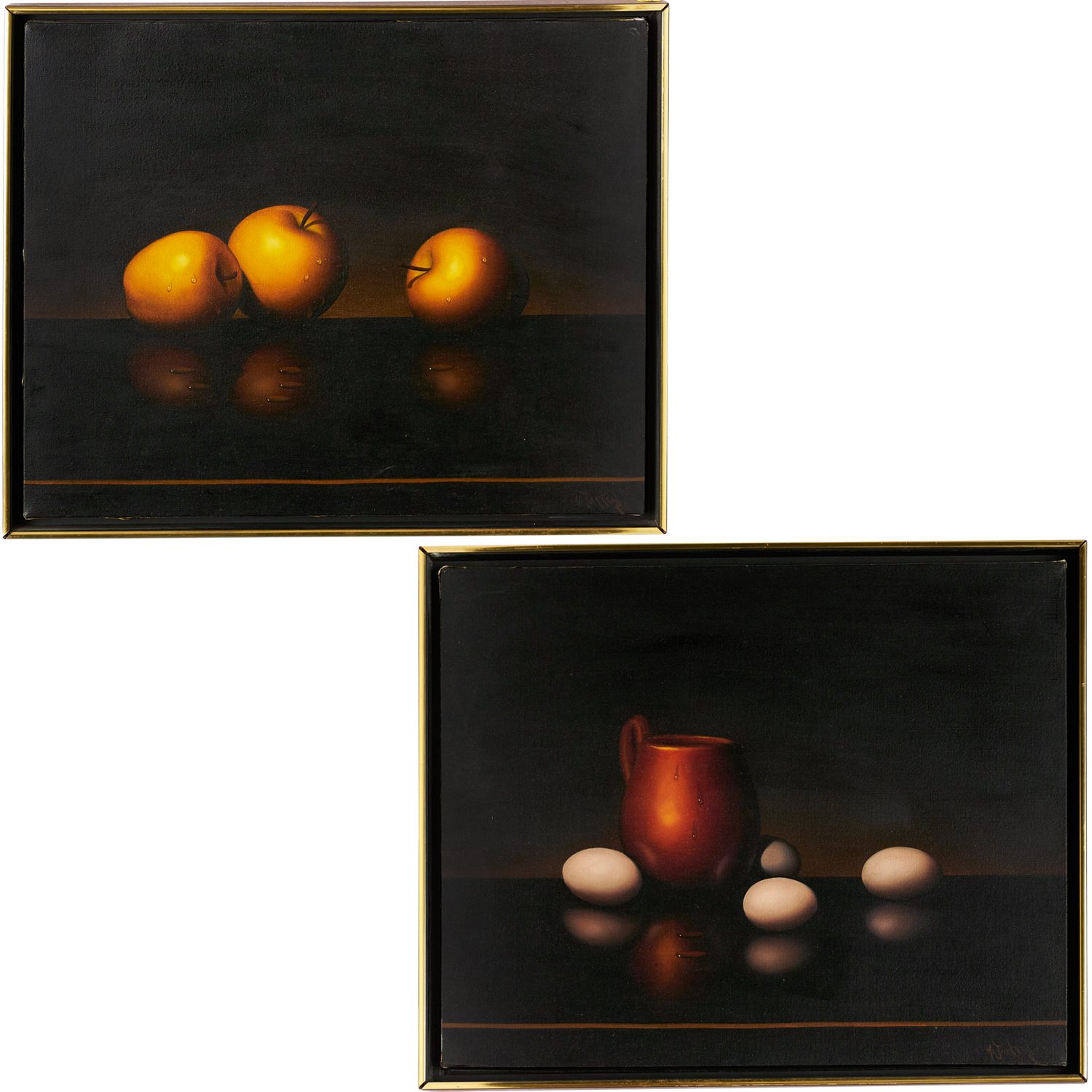 ALFRED JACKSON, PAIR OF STILL LIFE PAINTINGS