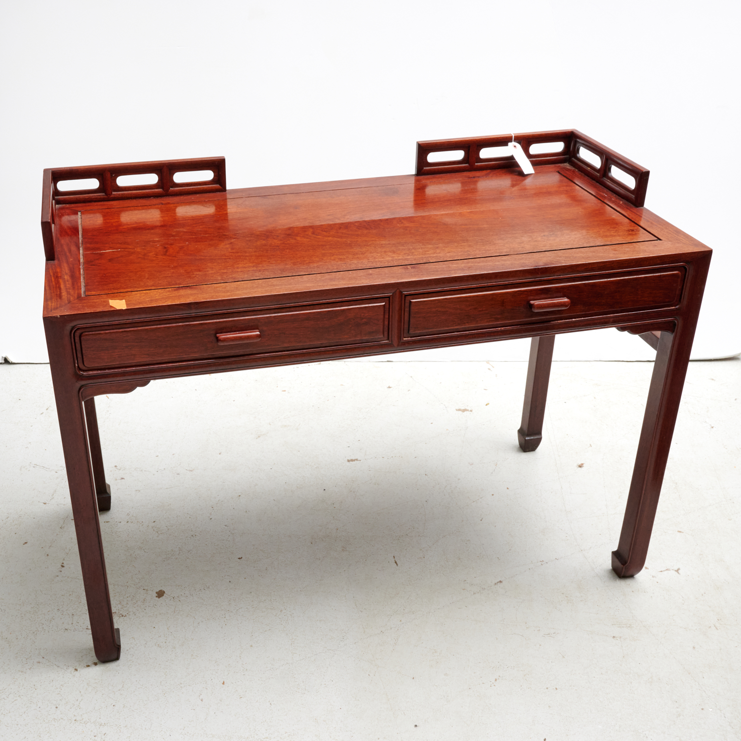 CHINESE HARDWOOD WRITING DESK 20th 2ce2fd