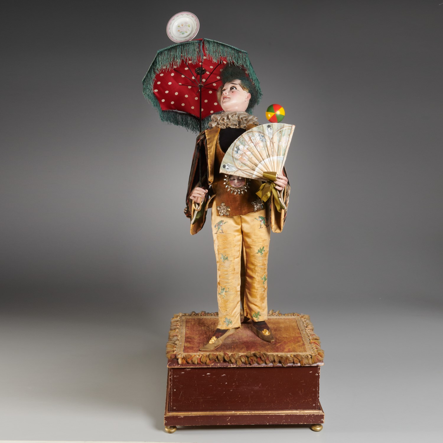 GUSTAVE VICHY LARGE MUSICAL CLOWN