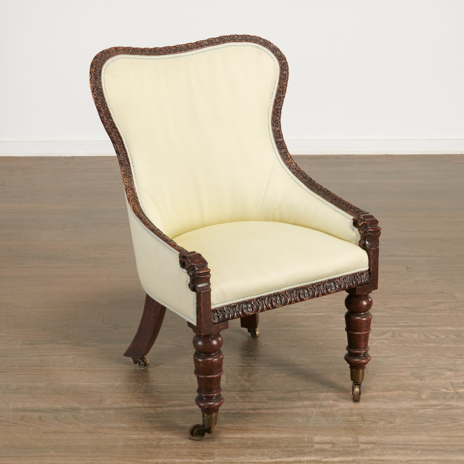 UNUSUAL NAPOLEON III UPHOLSTERED 2ce37a