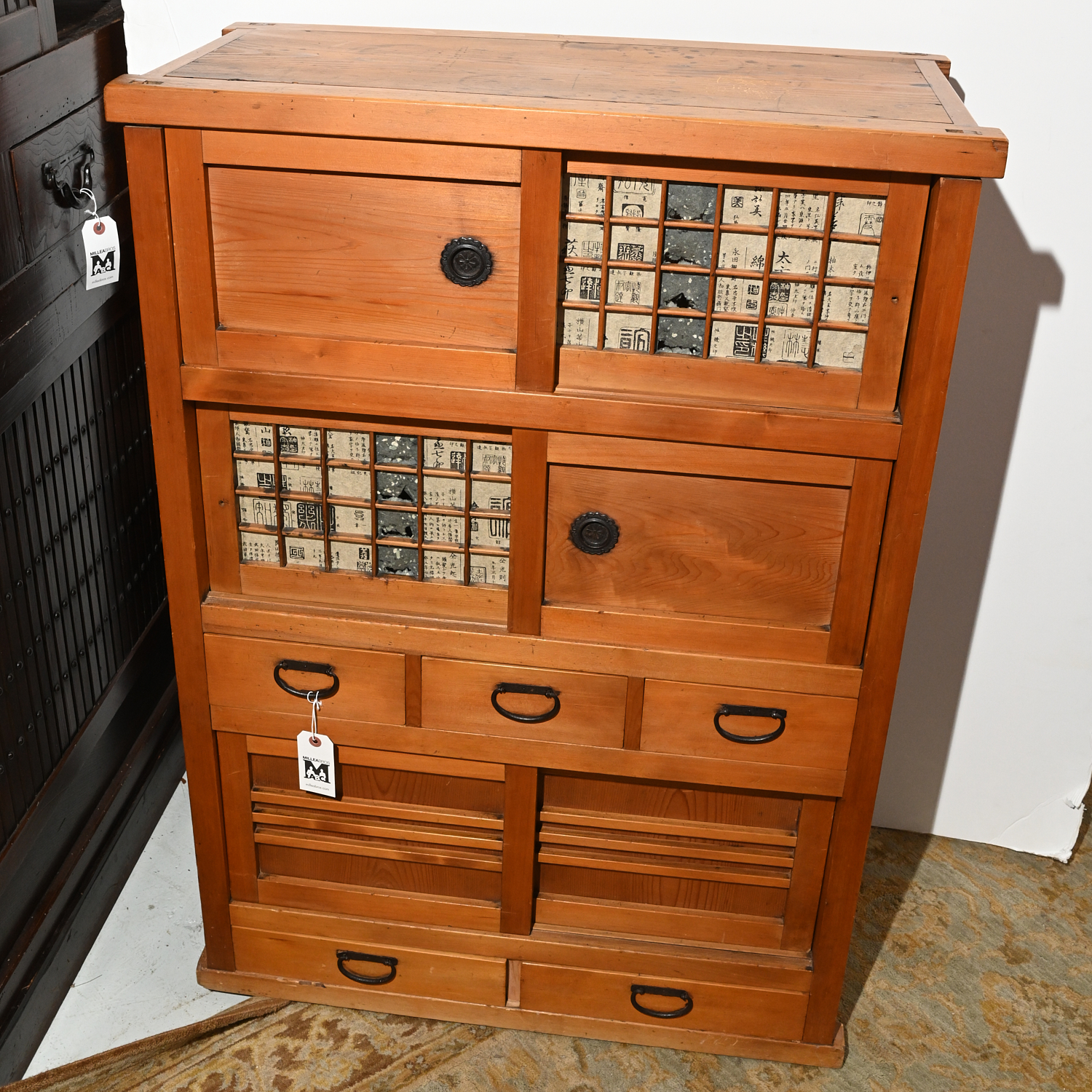 JAPANESE TANSU CABINET 20th c  2ce391