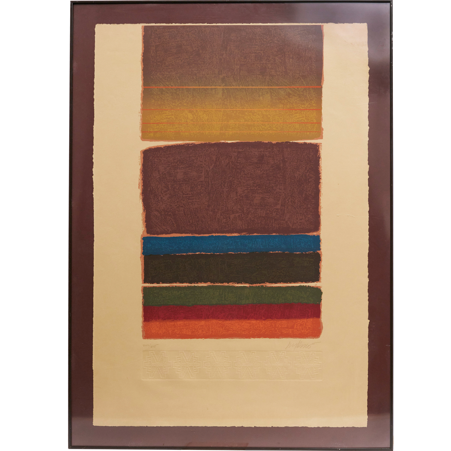 MANNER OF MARK ROTHKO SCREEN PRINT 2ce50c