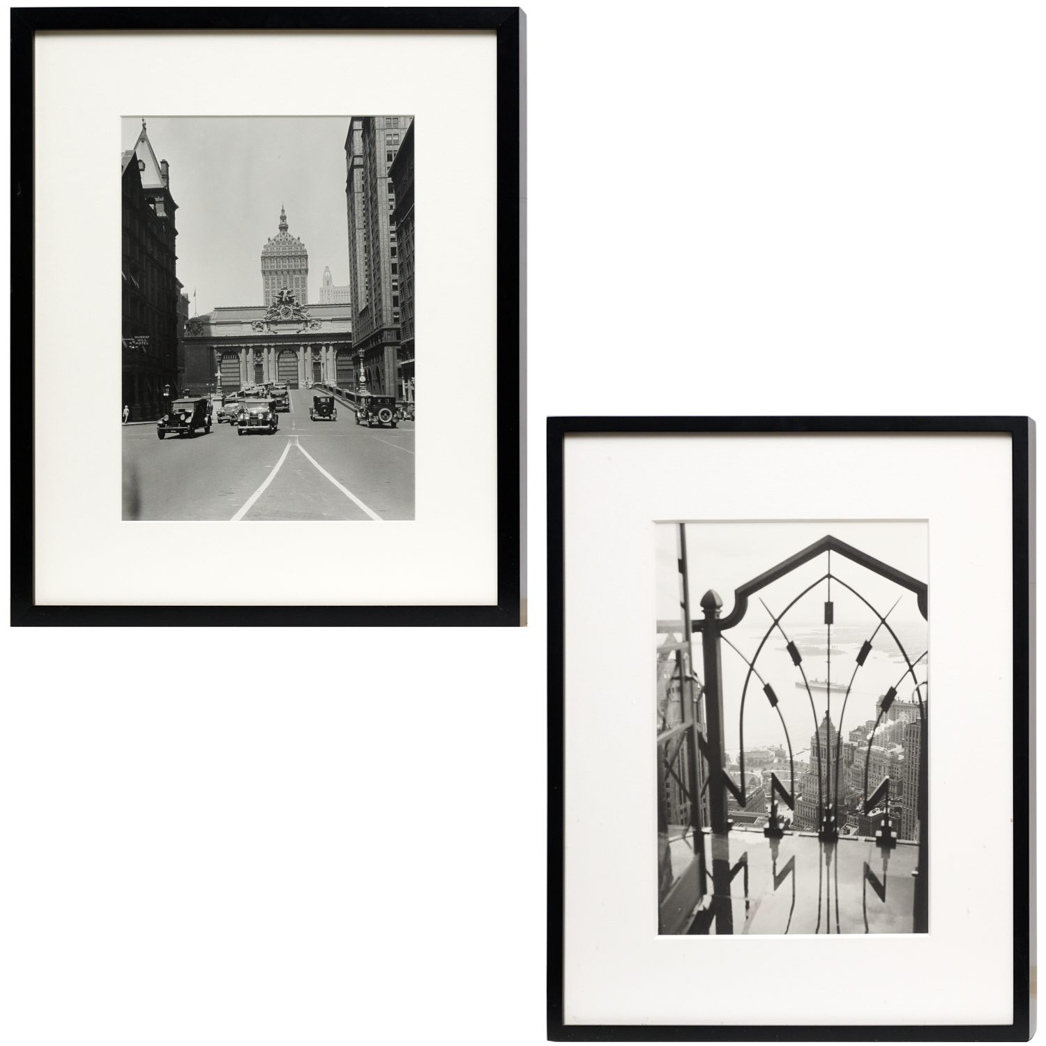 PAIR OF VINTAGE NEW YORK CITY PHOTOGRAPHS 2ce50f